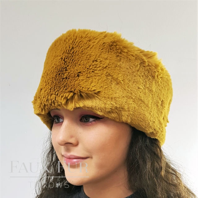 Kalahari Gold Faux Fur Headband