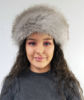 Tissavel Tundra Grey Faux Fur Headband