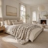 Spotted Faux Fur Throw | Spotty Fur Blanket | Dalmatiner-Decke