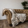 Spotted Faux Fur Throw | Spotty Fur Blanket | Dalmatiër Plaid