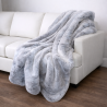 Plaid en fausse fourrure Koala | Grand plaid ou couvre-lit en fausse fourrure de koala