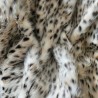 Tissu en fausse fourrure tachetée - Dalmatien