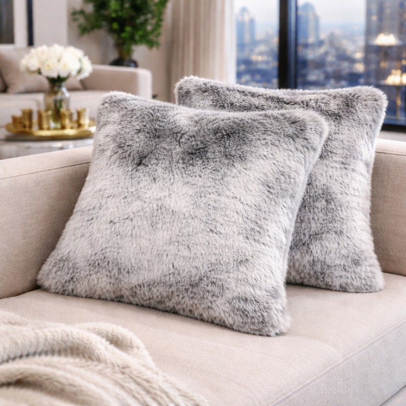 Neue Koala-Kunstfellkissen | Koala-Graue-Fellkissen und -Kissen