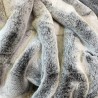 Grey Rectangular Faux Fur Cushion | Rectangular Fur Cushion Covers