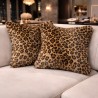 Leopard Faux Fur Cushions | Animal Print Pillows & Cushions