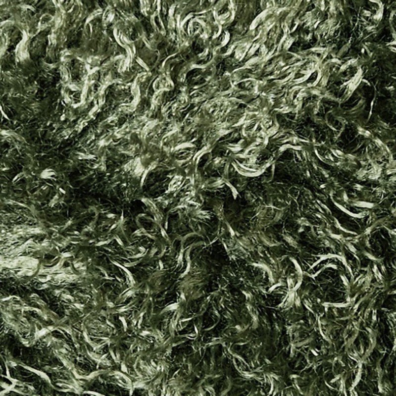 copie de Tissu en fausse fourrure mongole crème
