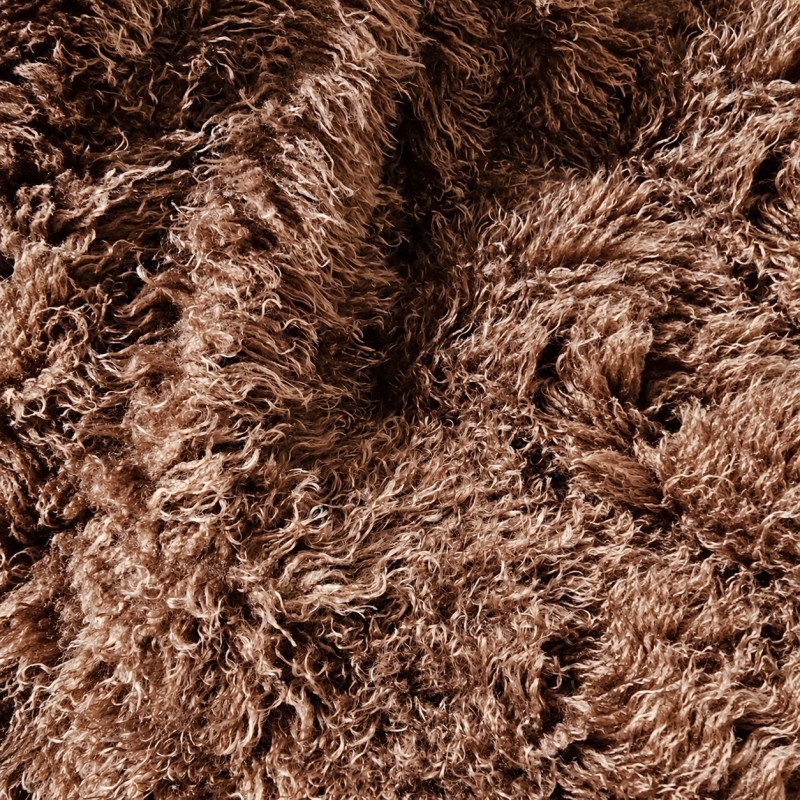 copie de copie de Tissu en fausse fourrure mongole crème