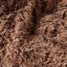 Brown Angora Faux Fur Fabric