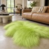Lime Green Sheepskin Rug | Green Icelandic Sheepskin