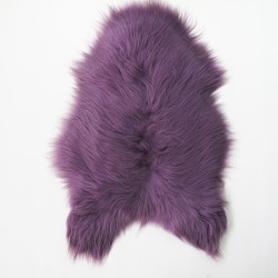 Large Purple Sheepskin Rug | Purple Icelandic Sheepskin