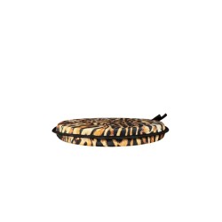 Coussins de siège bistro ronds en velours tropical | Coussins de chaise circulaires en velours