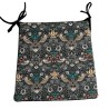 Cuscino per Sedia Affusolato Strawberry Thief Navy | Cuscini per Sedia con Stampa William Morris