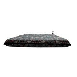 Coussin de siège conique Strawberry Thief Navy | Coussins d'assise imprimés William Morris