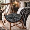 Cuscino per sedile a forma di D Willow Bough Rust | Cuscini per sedile a forma di D con motivo |