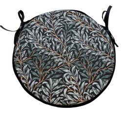 Cuscino per Sedia Bistro Rotondo Willow Bough Azure | Cuscini per Sedia William Morris |