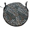 Ronde Bistro Willow Bough Azure Stoelkussen | William Morris Stoelkussens |