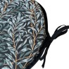 Runder Bistro Willow Bough Azure Sitzpolster | William Morris Sitzpolster |