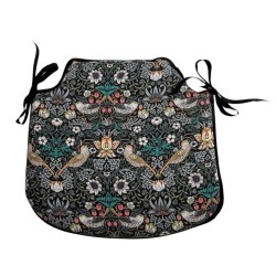 Coussin de Siège Spindle Strawberry Thief Marine | Coussins de Chaise Spindle Floraux |
