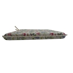 Floral Square Shaped Seat Pads | Flowery Square Shaped Chair Pads