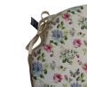 Klassische florale Spindelsitzkissen | Bunte blumige Spindelstuhlkissen