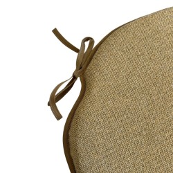 Coussin de Siège en Tapisserie de Forêt Tropicale Naturelle | Coussin de Chaise en Forme de Fuseau