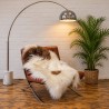 Tapis en Peau de Mouton Ivoire Blanc Pur | Tapis en Peau de Mouton Islandais Blanc Naturel