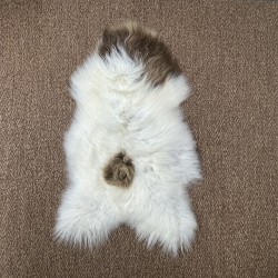 Ivory White Pure Sheepskin Vloerkleed | Natuurlijk Wit IJslands Schapenvacht Vloerkleed