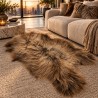 Tapis en Peau de Mouton Ivoire Blanc Pur | Tapis en Peau de Mouton Islandais Blanc Naturel