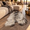 Two-Tone Icelandic Sheepskins | Natural Sheepskin Rugs