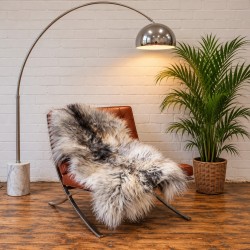 Ivory White Pure Sheepskin Vloerkleed | Natuurlijk Wit IJslands Schapenvacht Vloerkleed