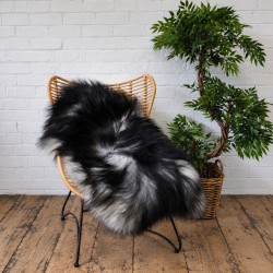 Large Icelandic Sheepskins | Dark Grey Sheepskin Rugs