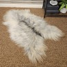 Ivory White Pure Sheepskin Vloerkleed | Natuurlijk Wit IJslands Schapenvacht Vloerkleed