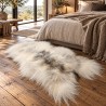 Ivory White Pure Sheepskin Vloerkleed | Natuurlijk Wit IJslands Schapenvacht Vloerkleed