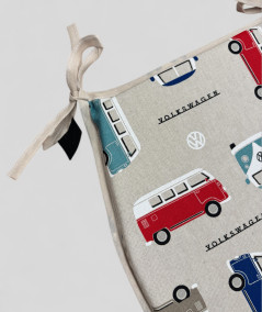 Classic Camper D Shaped Printed Chair Pads