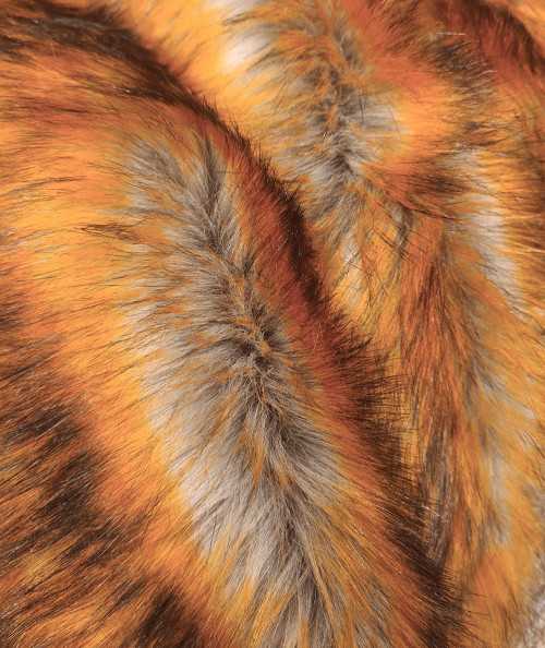 Long haired ginger craft fur