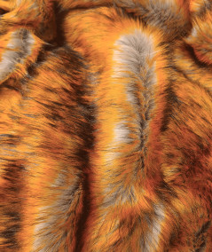 Bright luxury craft fur