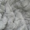 Light Grey Faux Fur Throw | Large Grey Sofa Throw | Aspen Grey