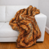 Plaid en fausse fourrure Zanzibar | Plaid en fausse fourrure Ginger | Couvre-lit en fausse fourrure Ginger