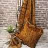 Fur Faux Throw Blanket | Long Haired Fur Throw | Luxury Fake Fur Throws