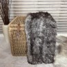 Luxury Faux Fur Throw | Long-Haired Coyote Fur Blanket