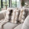 Faux Fur Cushion Italian Wolf | Fur Pillows | Faux Fur Cushion Cover