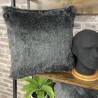 Grey Faux Fur Cushion Covers | Grey Fur Pillows and Cushions
