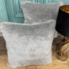 Grey Faux Fur Cushions | Grey Cushions | Aspen Grey Fur Scatter Cushions