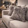 Coyote Fur Cushion Covers | Long-Haired Fur Cushions and Pillows