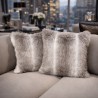 Coussins en fausse fourrure de renne | Oreillers en fausse fourrure | Coussins en fourrure de renne