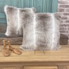 Caribou Faux Fur Cushions | Faux Fur Pillows | Caribou Fur Cushions