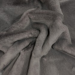 Richmond Graphite Faux Fur Cushion | Grey Fur Pillow | Grey Fur Cushion