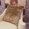 New Mink Faux Fur Cushions | Luxury Brown Fur Cushion Covers & Pillows
