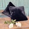 Richmond Navy Faux Fur Cushions | Navy Blue Fur Cushions | Blue Cushion