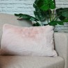 Richmond Pink Rectangular Cushion | Rectangular Faux Fur Cushions |